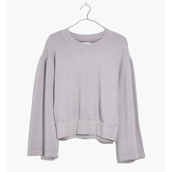 MADEWELL x Karen Walker® Garment-Dyed Sweatshirt Purple Size XS - Picture 4 of 13